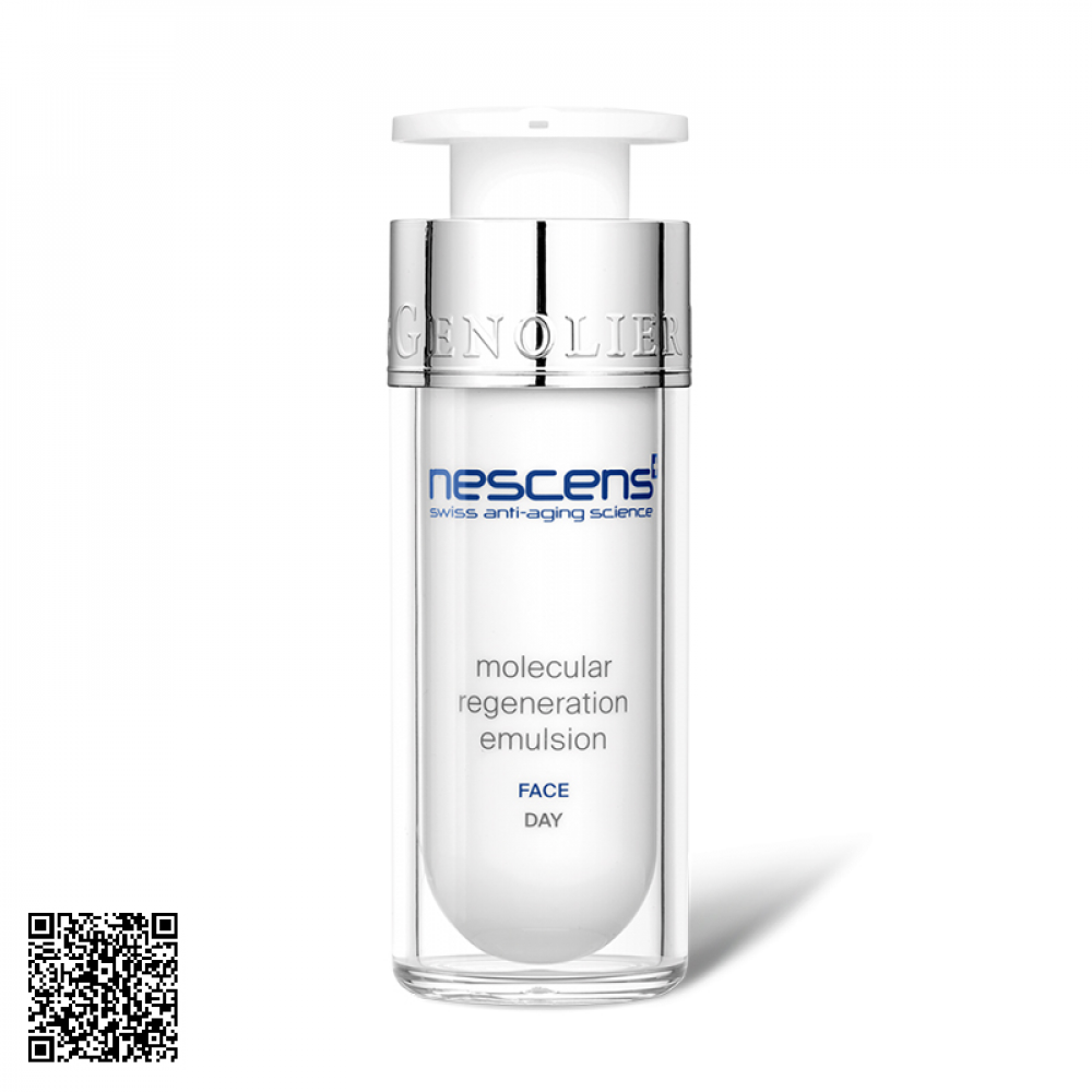 Kem Tái Tế Bào Ban Ngày Nescens Molecular Regeneration Emulsion Day Face Từ Thuỵ Sỹ 30ml
