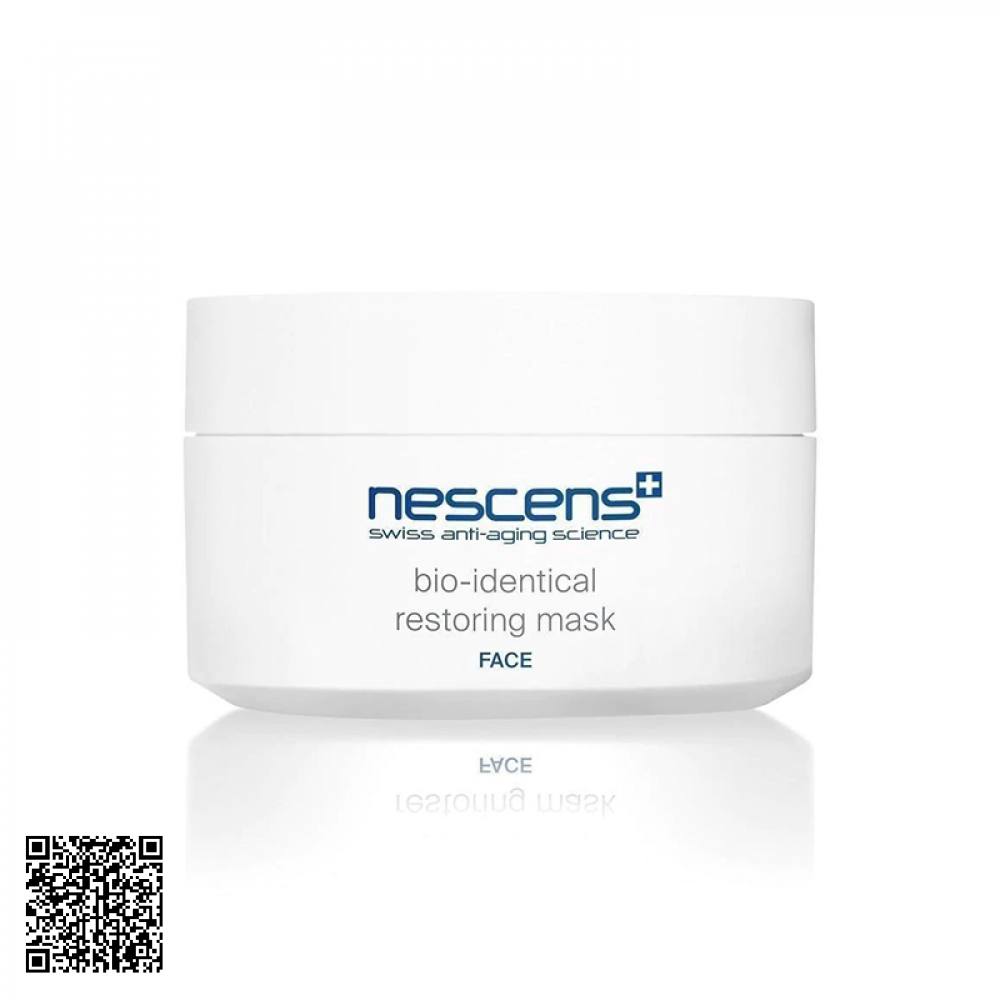 Mặt Nạ Tái Tạo mô phỏng sinh học Nescens Bio-identical Restoring Mask Face Từ Thuỵ Sỹ 100ml 