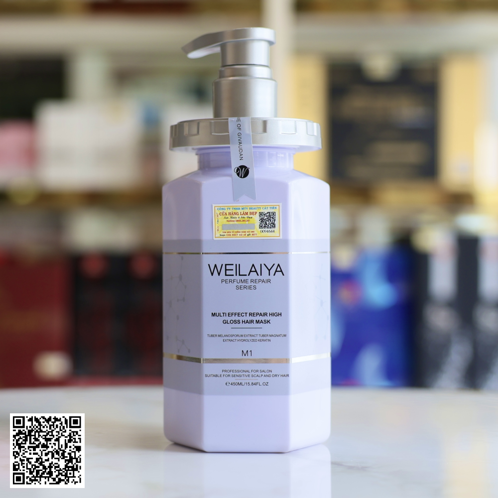 Dầu Hấp Weilaiya Perfume Repair Series Phục Hồi Tóc Đa Tầng Từ Trung Quốc 450ml