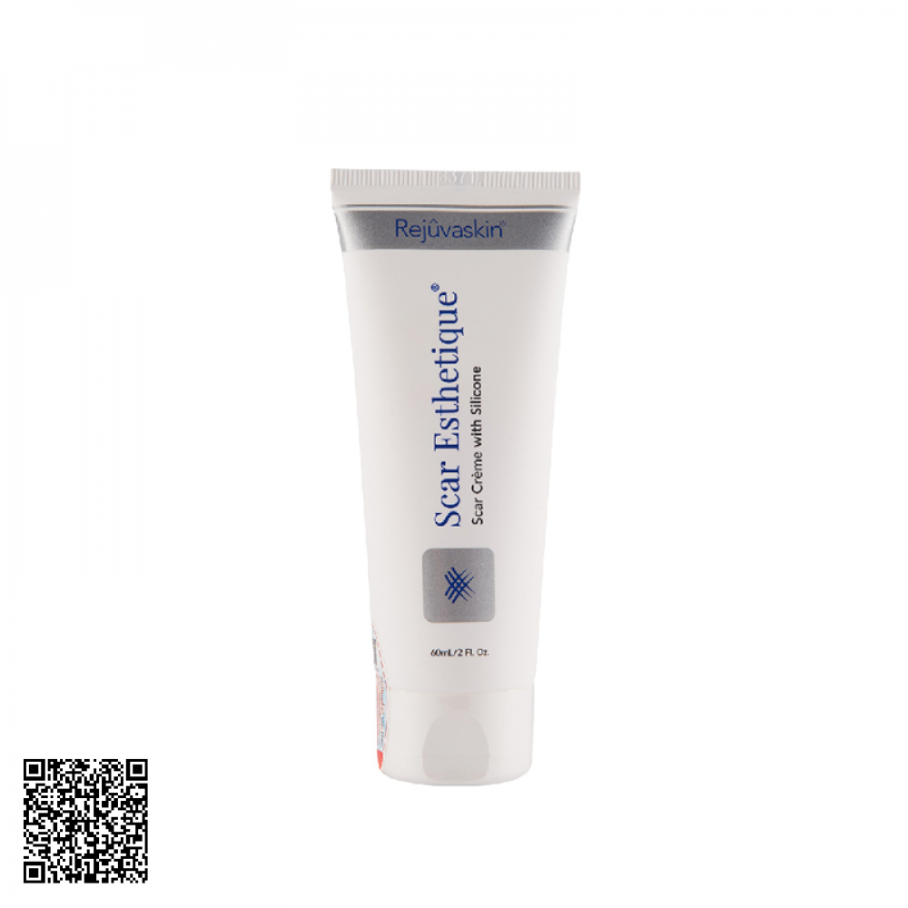 Kem Xóa Mờ Sẹo Thâm, Sẹo Rỗ, Sẹo Lõm Rejuvaskin Scar Esthetique Scar Cream With Silicone Từ Mỹ 60ml