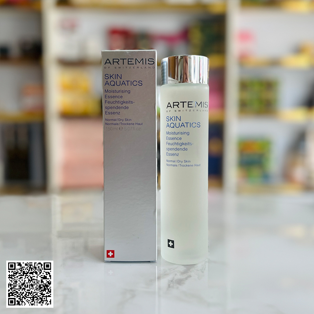 Nước Cấp Ẩm Cho Da Khô Artemis Skin Aquatics Moisturising Essence Từ Thuỵ Sĩ 150ml