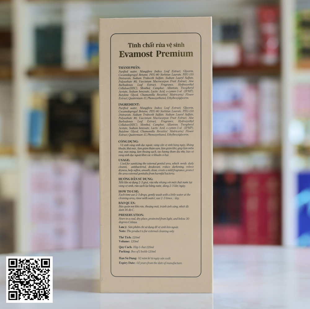 Tinh chất vệ sinh Evamost Premium 120ml