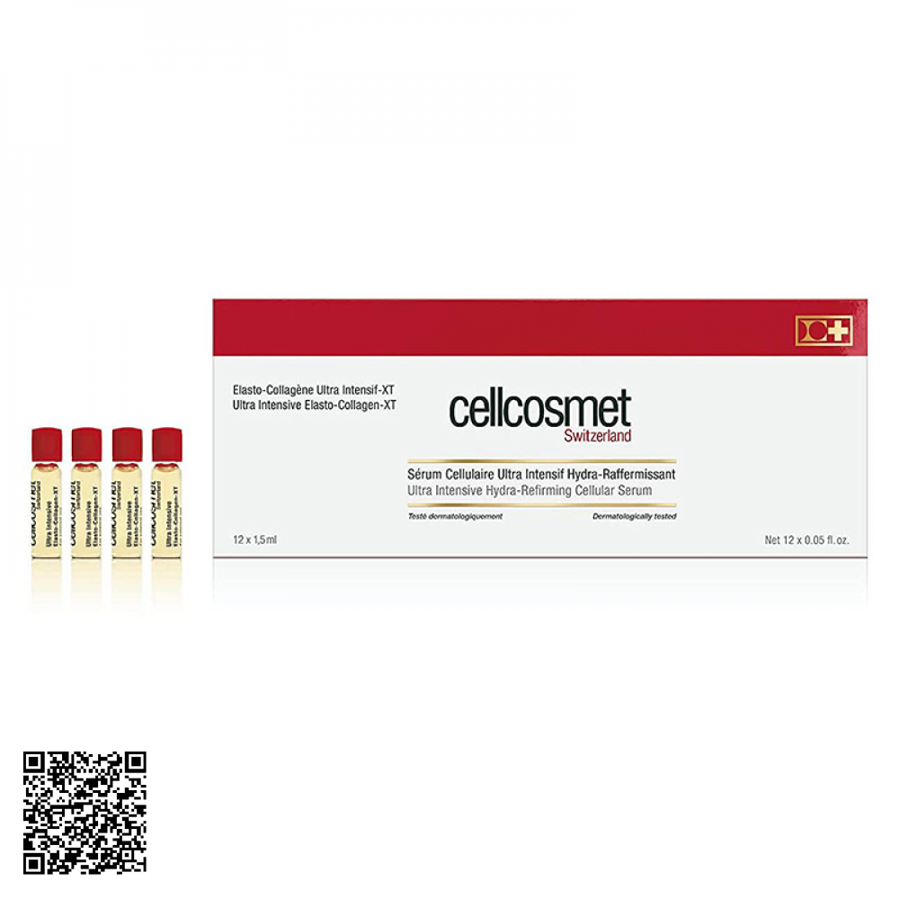 Huyết Thanh Tái Tạo Tế Bào Cellcosmet Ultra Intensive Elasto-Collagen-XT 12x1,5ml