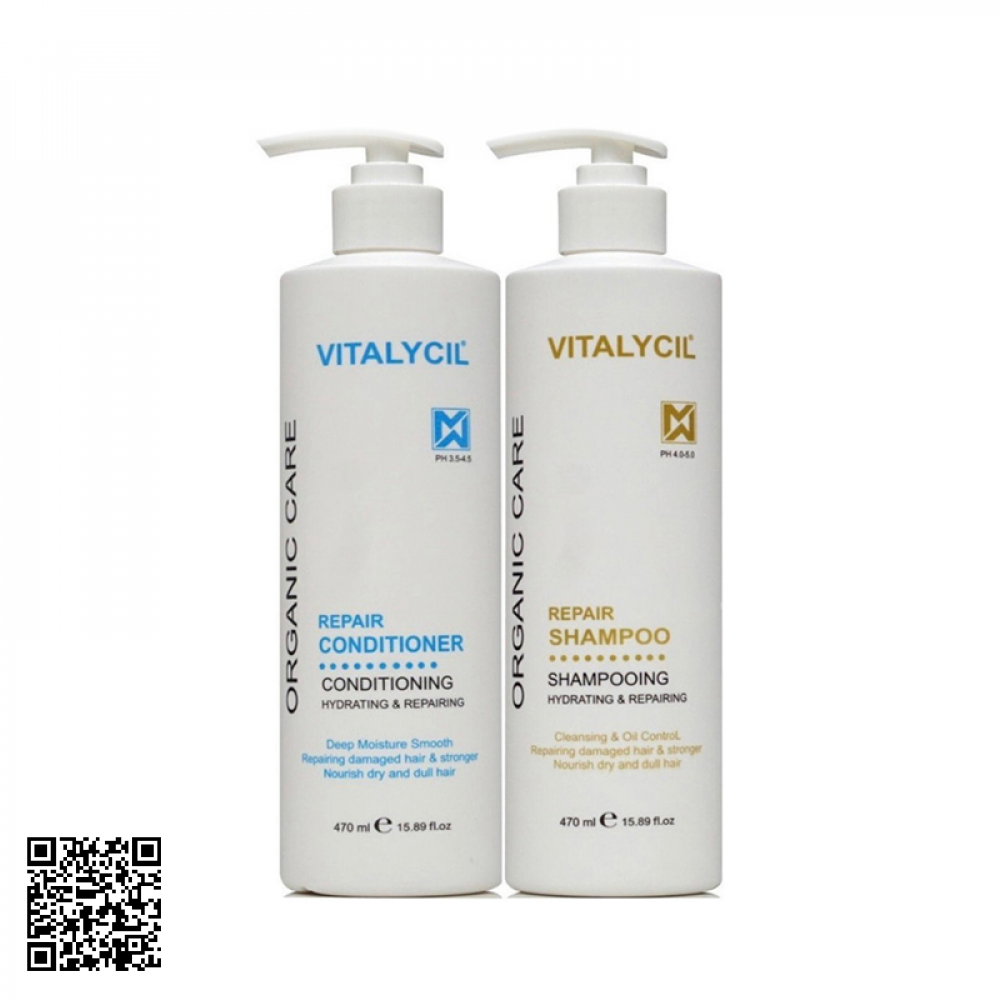 Bộ Gội Xả Hương Nước Hoa Vitalycil Repair