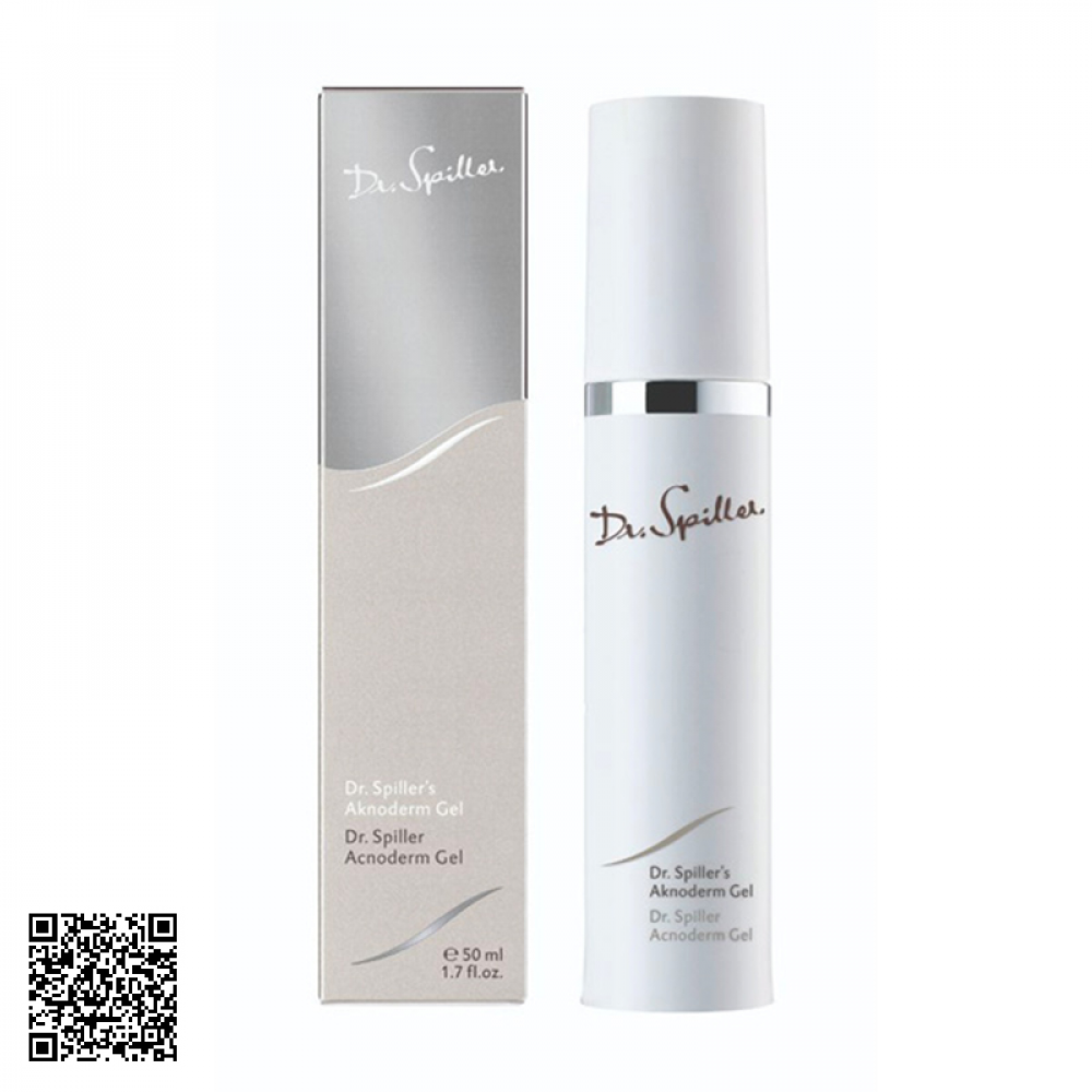 Gel Hỗ Trợ Giảm Mụn Từ Tinh Chất Quế Dr.Spiller Acnoderm Gel 50ml