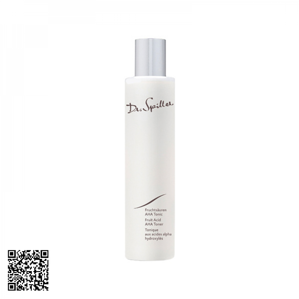 Nước Hoa Hồng Sáng Da Dr.Spiller Fruit Acid AHA Toner 200ml