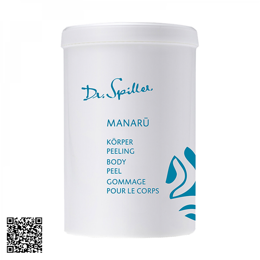 Kem Tẩy Tế Bào Chết Toàn Thân Dr.Spiller Manaru Body Peeling 1000ml