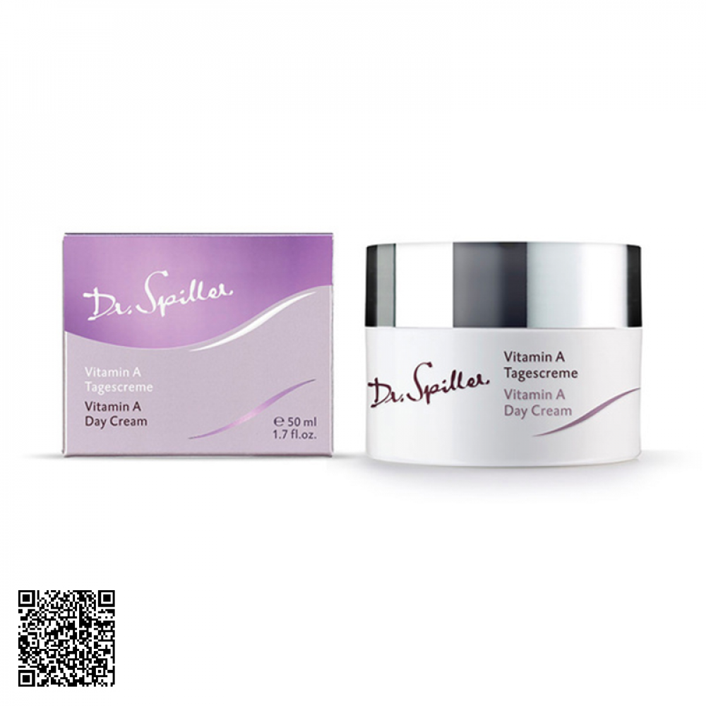 Kem Dưỡng Da Hỗ Trợ Ngừa Lão Hóa Ban Ngày Dr.Spiller Vitamin A Day Cream 50ml