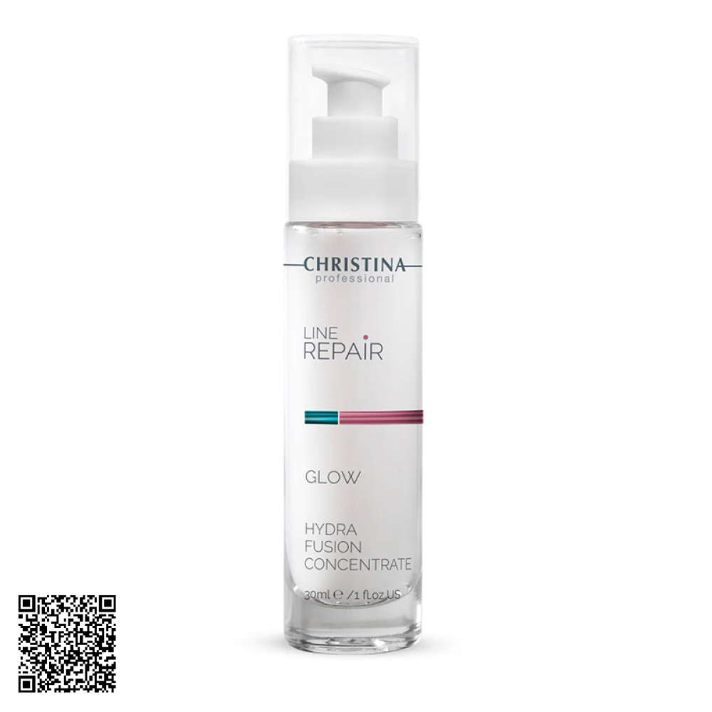 Serum Dưỡng Ẩm Hỗ Trợ Ngừa Lão Hóa Christina Line Repair Glow Hydra Fusion Concentrate 30ml