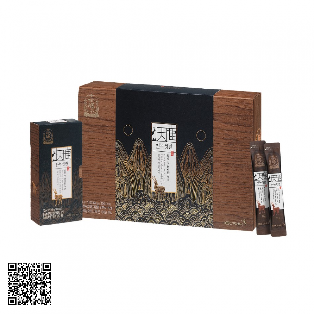 Tinh Chất Hồng Sâm Nhung Hươu KGC Cheon Nok 30 Gói