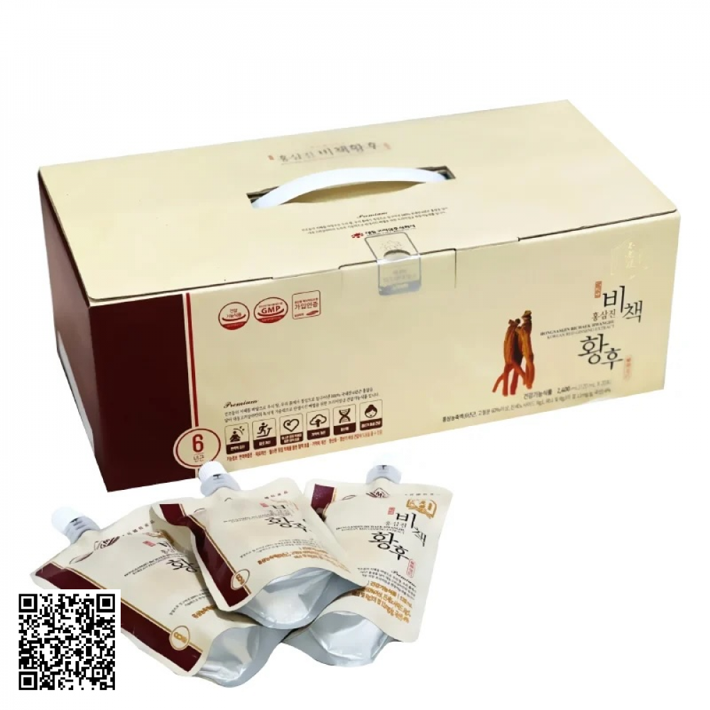 Nước Hồng Sâm Tỏi Đen KGC GoodBase Từ Hàn Quốc 30 Gói