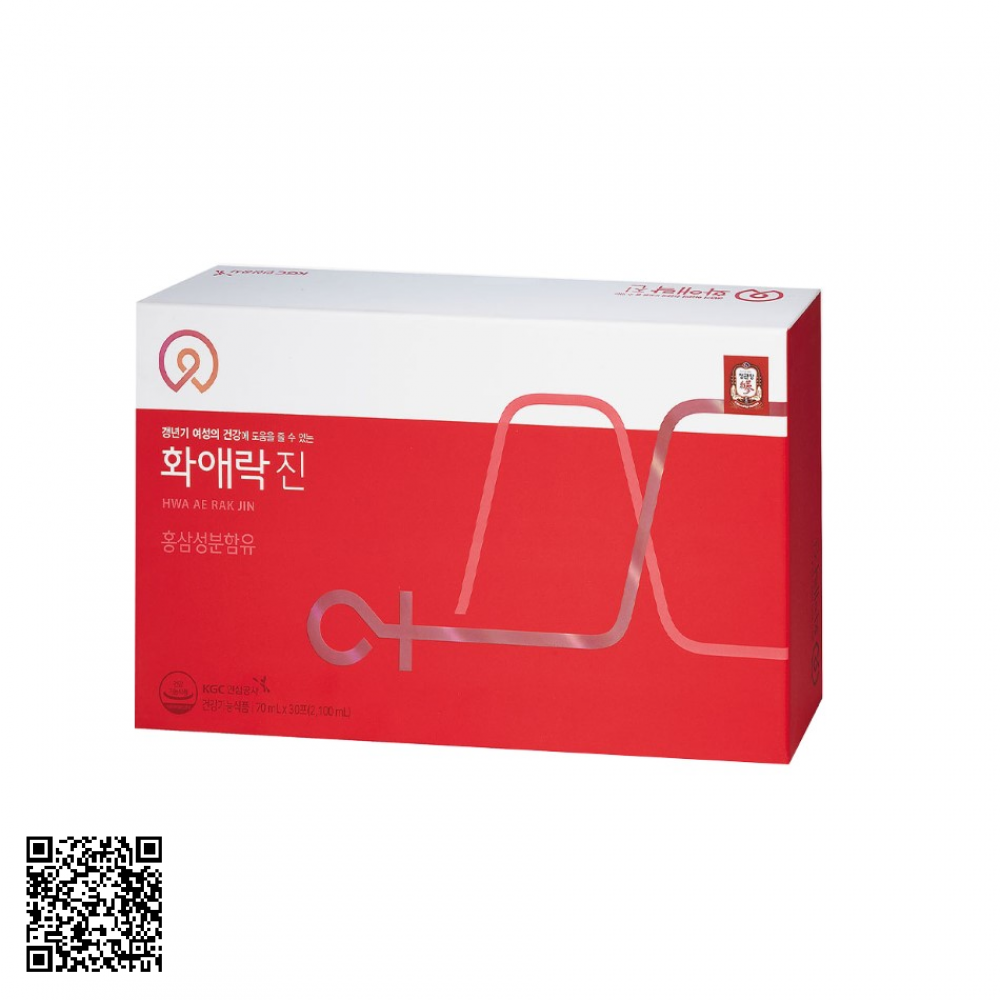 Nước Hồng Sâm KGC HWA AE RAK JIN Từ Hàn Quốc 30 Gói