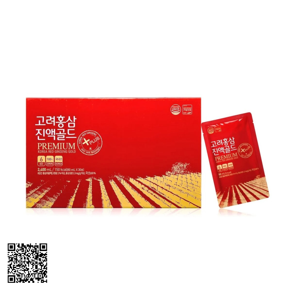 Nước Hồng Sâm Daedong Korean Red Ginseng Extract Liquid Từ Hàn Quốc 30 Gói