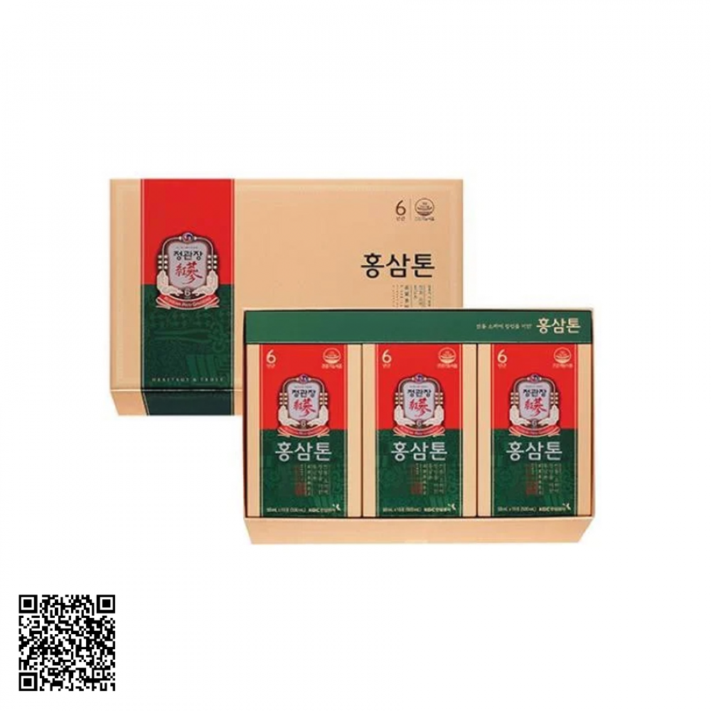 Nước Hồng Sâm KGC Korean Red Ginseng Tonic Origin Từ Hàn Quốc 30 Gói
