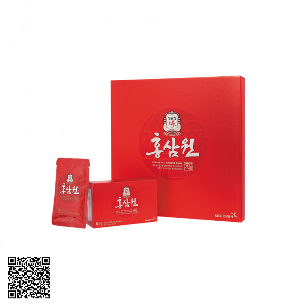 Nước Hồng Sâm KGC Korean Red Ginseng Drink Từ Hàn Quốc 3 Gói