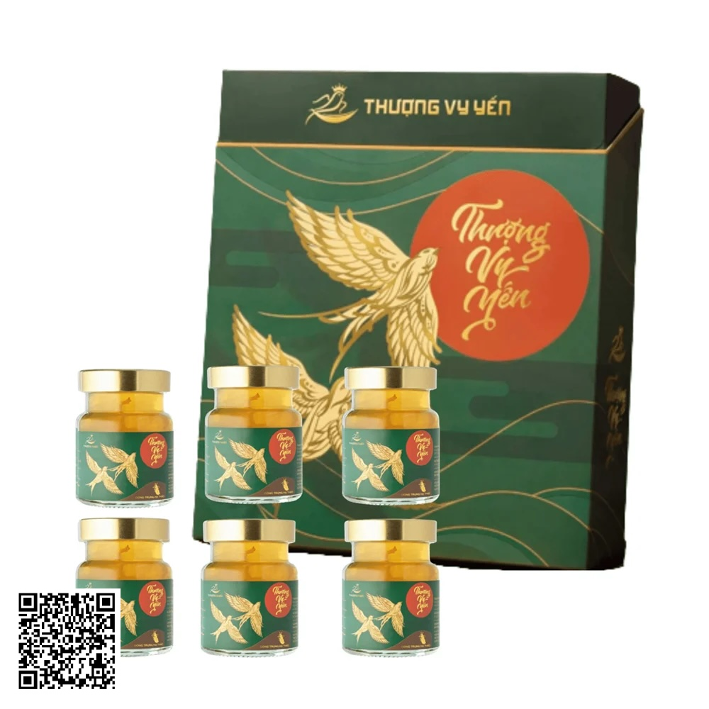 Yến Sào Thượng Vy Yến Đông Trùng Hạ Thảo Set 6 Hũ