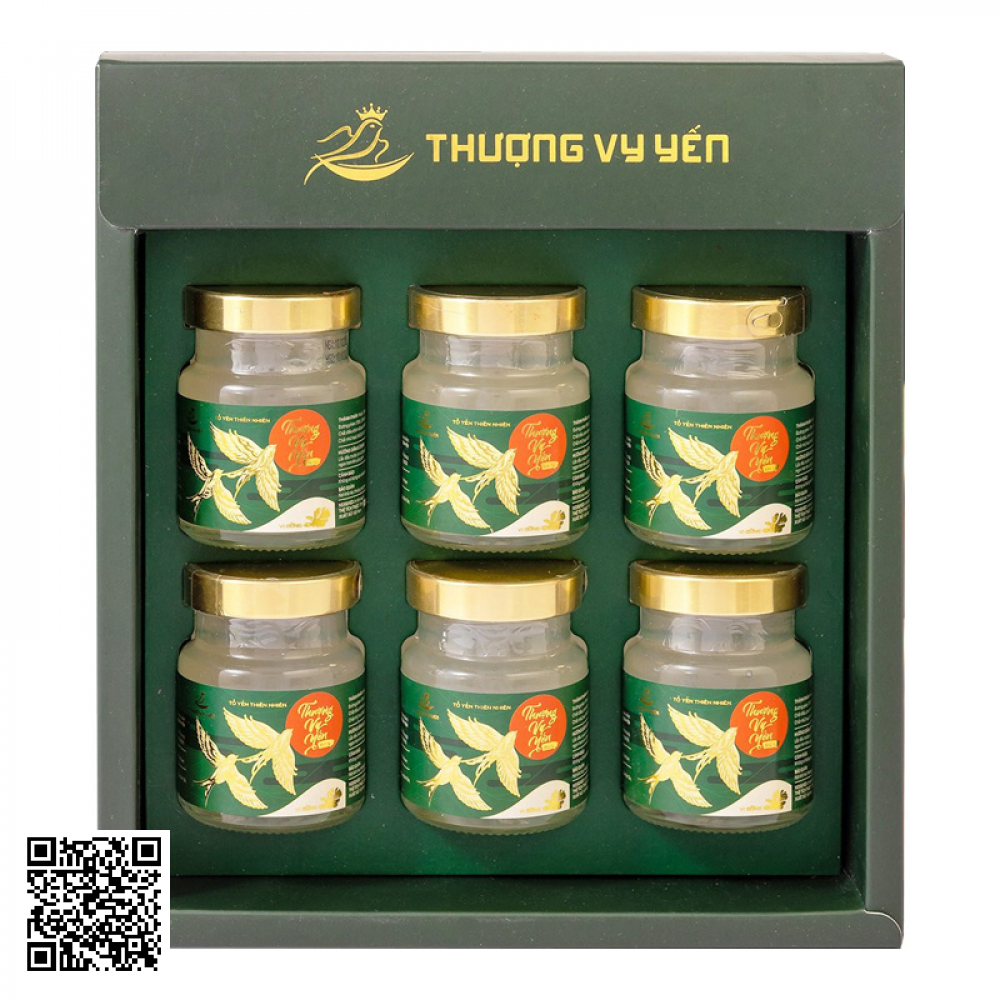 Yến Sào Thượng Vy Yến Biển Vị Gừng Set 6 Hũ