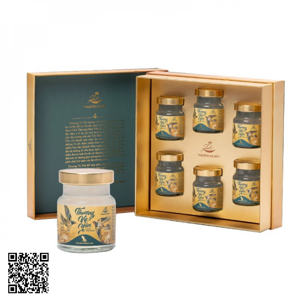 Yến Sào Thượng Vy Yến Đảo Nhân Sâm Set 6 Hũ