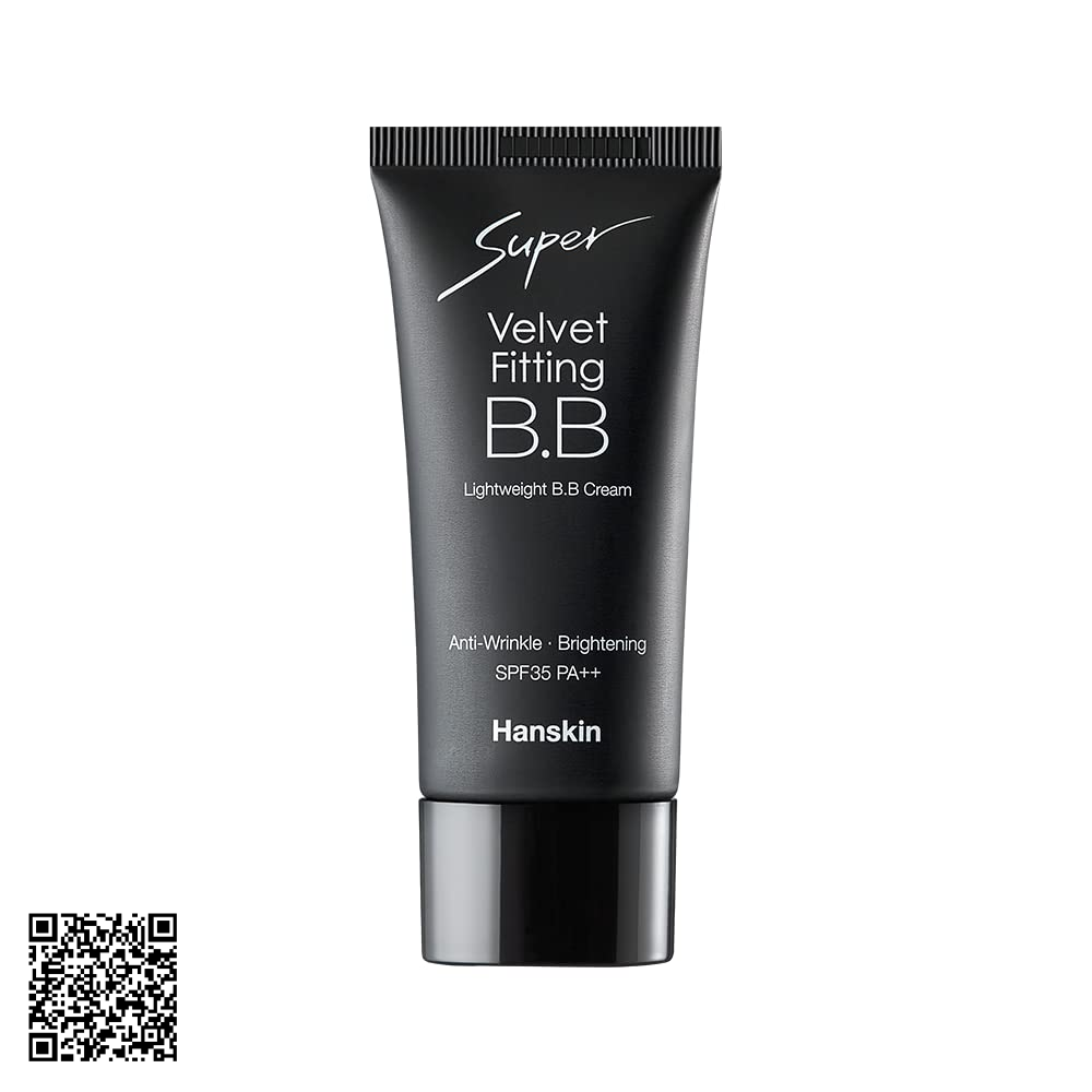 Kem Nền Hanskin Super Velvet Fitting BB Cream Từ Hàn Quốc 30ml