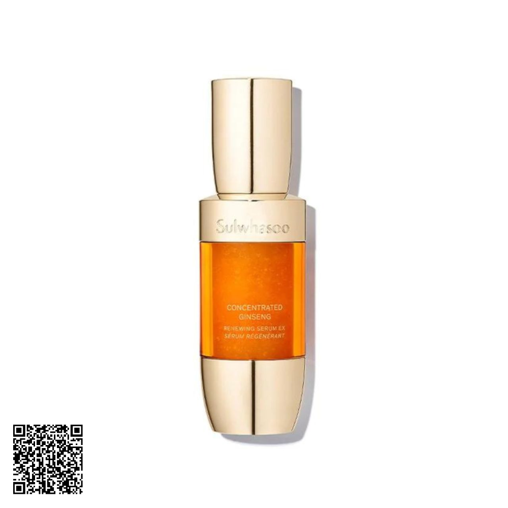 Tinh Chất Nhân Sâm Cải Thiện Nếp Nhăn, Săn Chắc Da Sulwhasoo Concentrated Ginseng Renewing Serum EX 15ml