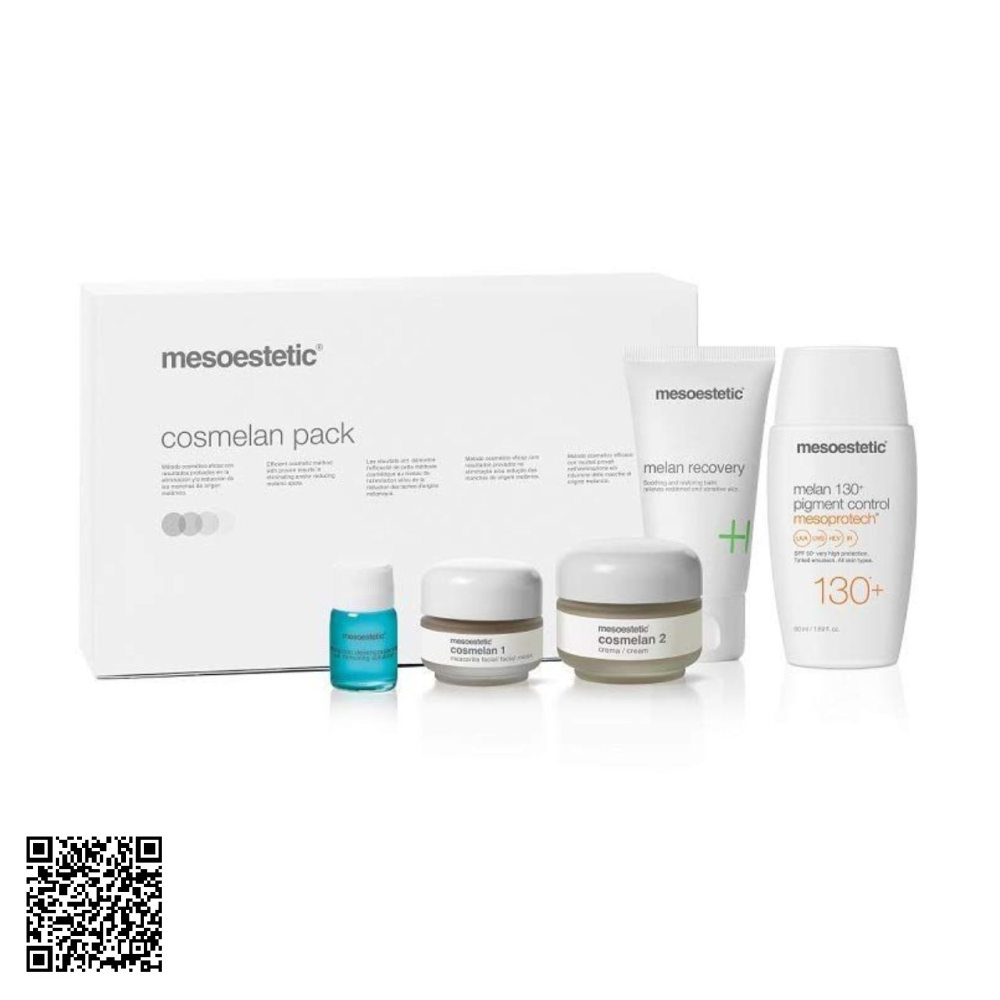 Bộ Kem Mờ Nám Chuyên Sâu Mesoestetic Cosmelan Pack Từ Tây Ban Nha 5 Món