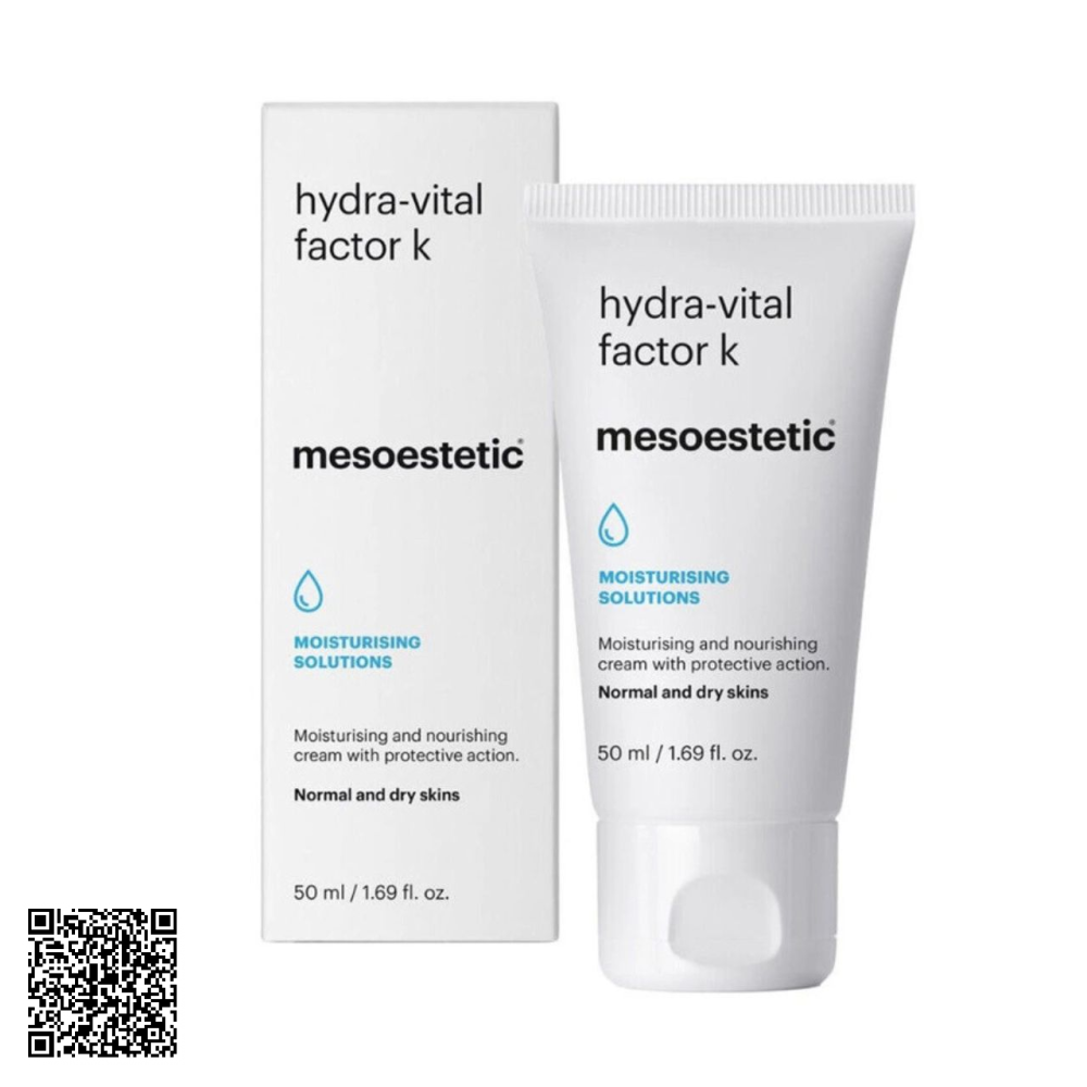 Kem Dưỡng Ẩm Mesoestetic Hydra Vital Factor K Moisturizing Solutions Từ Tây Ban Nha 50ml