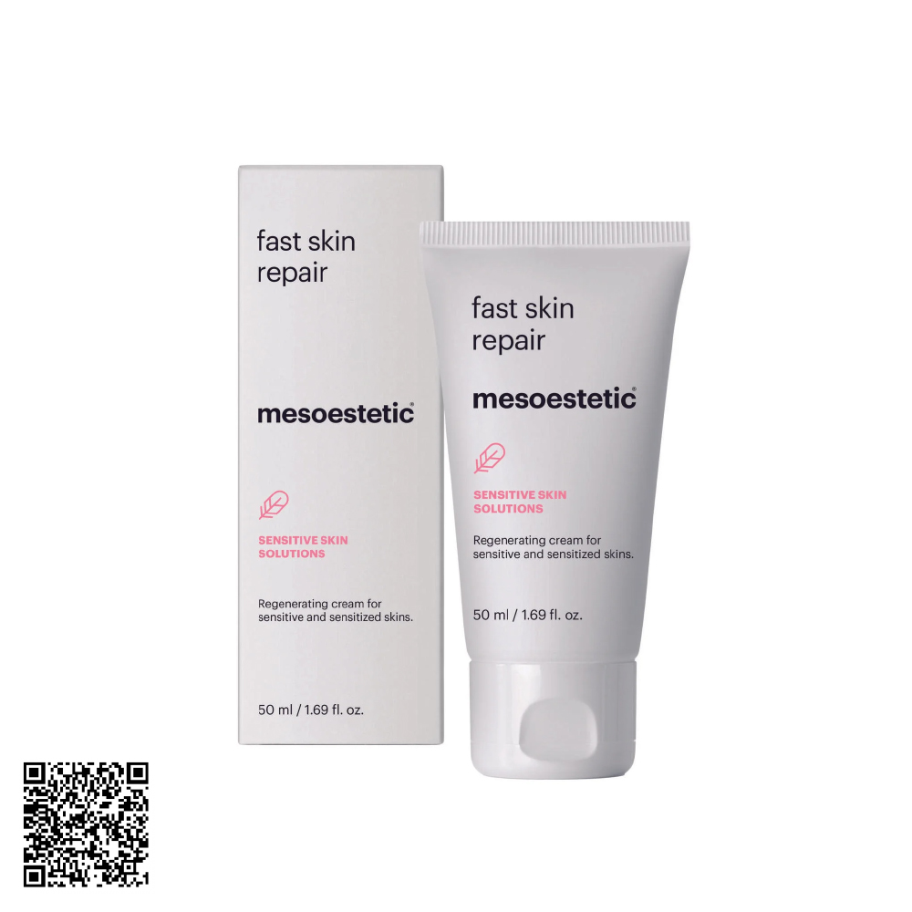 Kem Dưỡng Làm Dịu Da Mesoestetic Sensitive Skin Solutions Fast Skin Repair Từ Tây Ban Nha 50ml