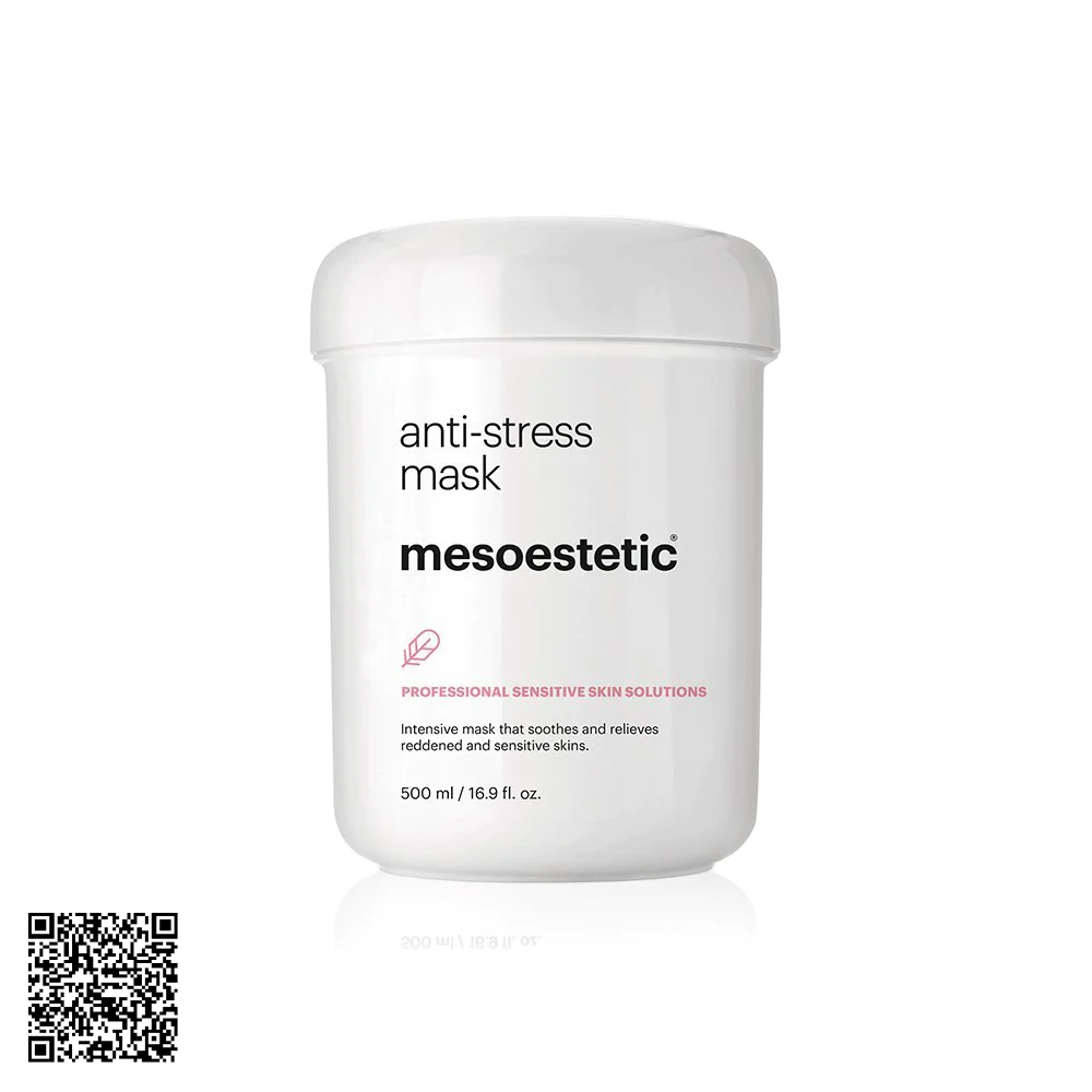 Mặt Nạ Phục Hồi Da Mesoestetic Sensitive Skin Solutions Anti-Stress Face Mask Từ Tây Ban Nha 500ml