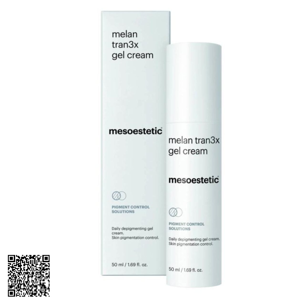 Kem Giảm Thâm Nám Mesoestetic Pigment Control Solutions Melan Tran3x Gel Cream Từ Tây Ban Nha 50ml