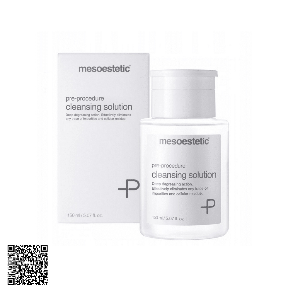 Dung Dịch Bong Tróc Tế Bào Da Mesoestetic Pre-Procedure Cleansing Solution Từ Tây Ban Nha 150ml