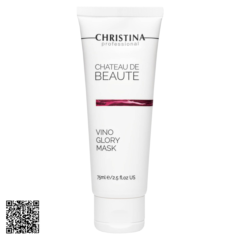 Mặt Nạ Hỗ Trợ Ngừa Lão Hóa Và Tái Tạo Da Christina Chateau De Beaute Vino Glory Mask 75ml