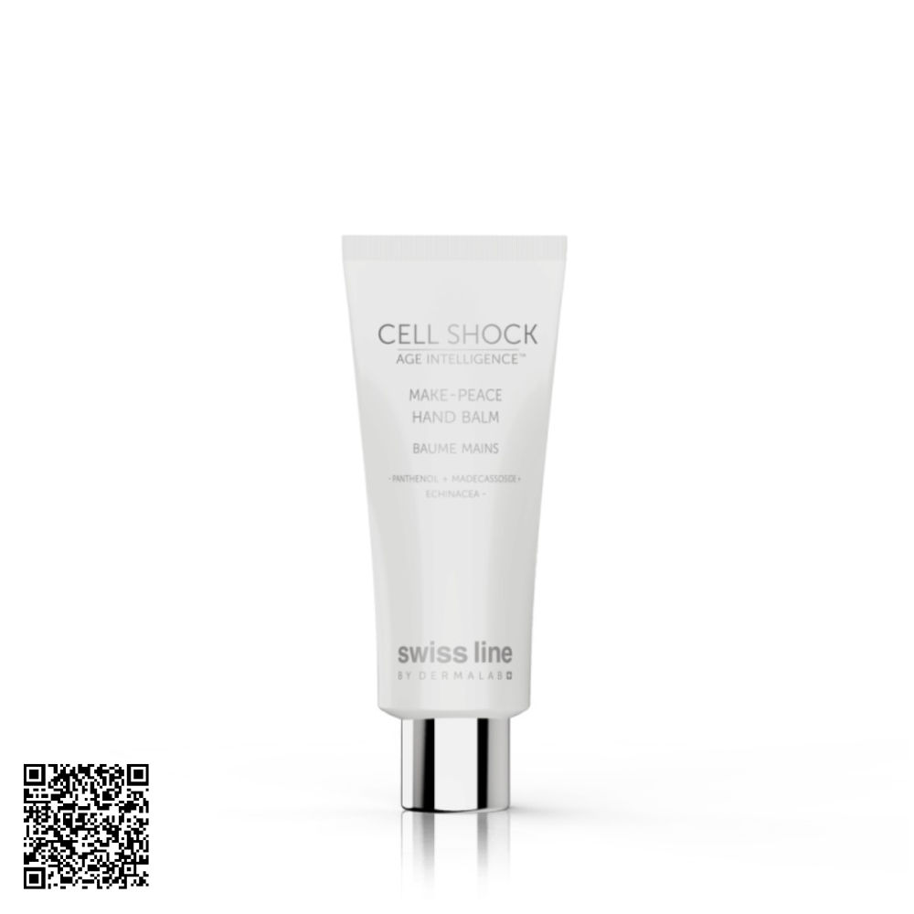 Kem Dưỡng Trẻ Hóa Da Tay Swissline Cell Shock Age Intelligence Make-Peace Hand Cream Từ Thuỵ Sĩ 50ml