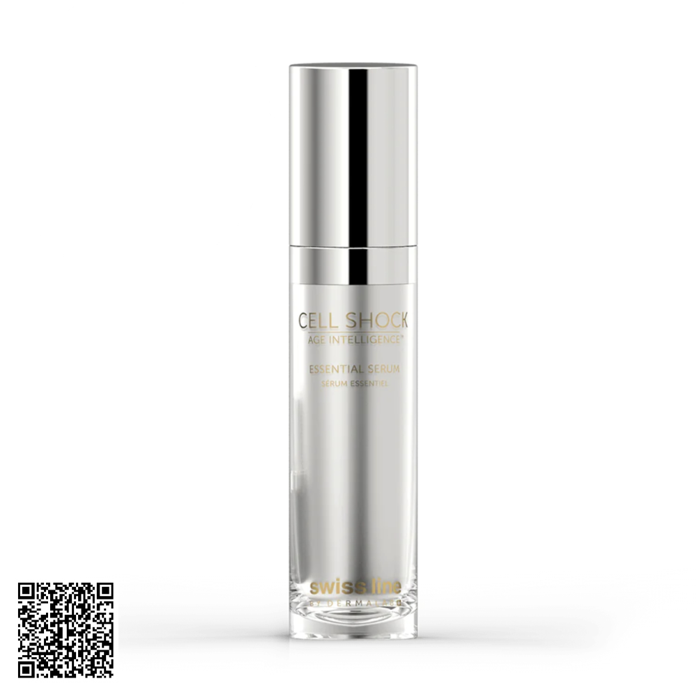 Huyết Thanh Tái Sinh Làn Da Swissline Cell Shock Age Intelligence Essential Serum Từ Thuỵ Sĩ 30ml