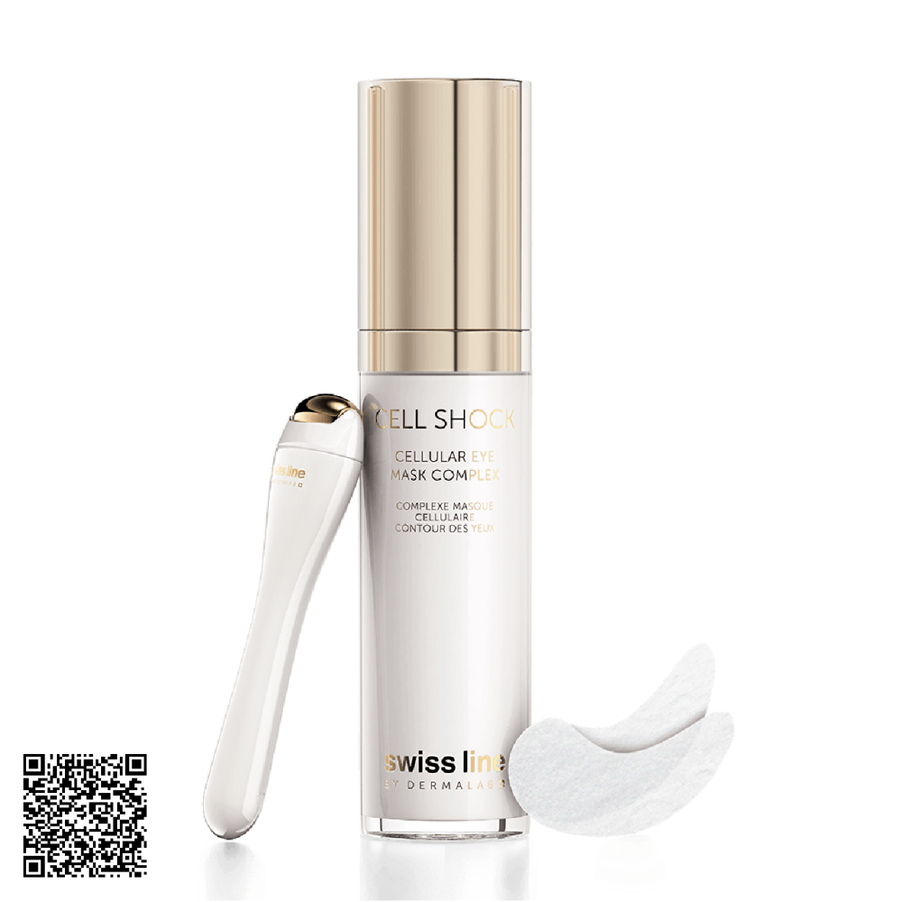 Mặt Nạ Tế Bào Vùng Mắt Swissline Cell Shock Cellular Eye Mask Complex Từ Thuỵ Sĩ 30ml