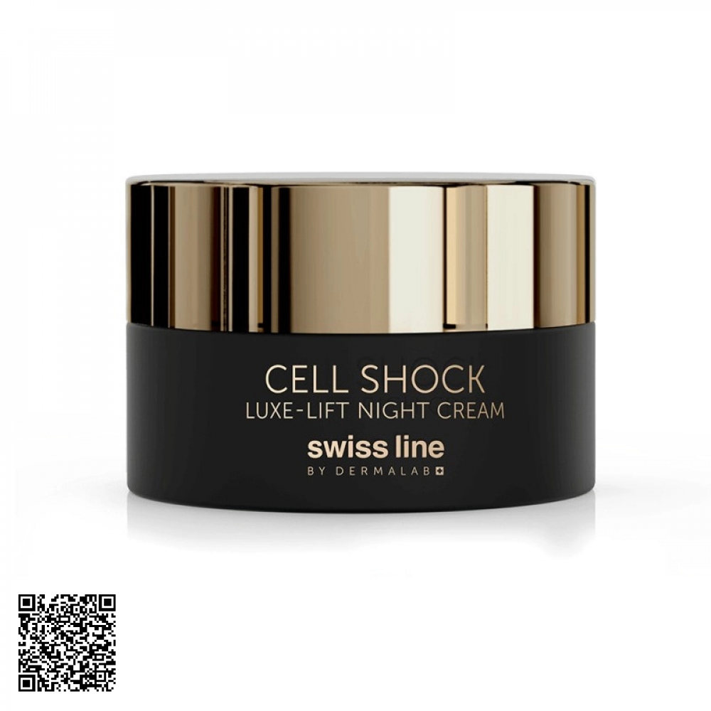 Kem Đêm Nâng Cơ Xóa Nhăn Swissline Cell Shock Luxe-Lift Night Cream Từ Thuỵ Sĩ 50ml