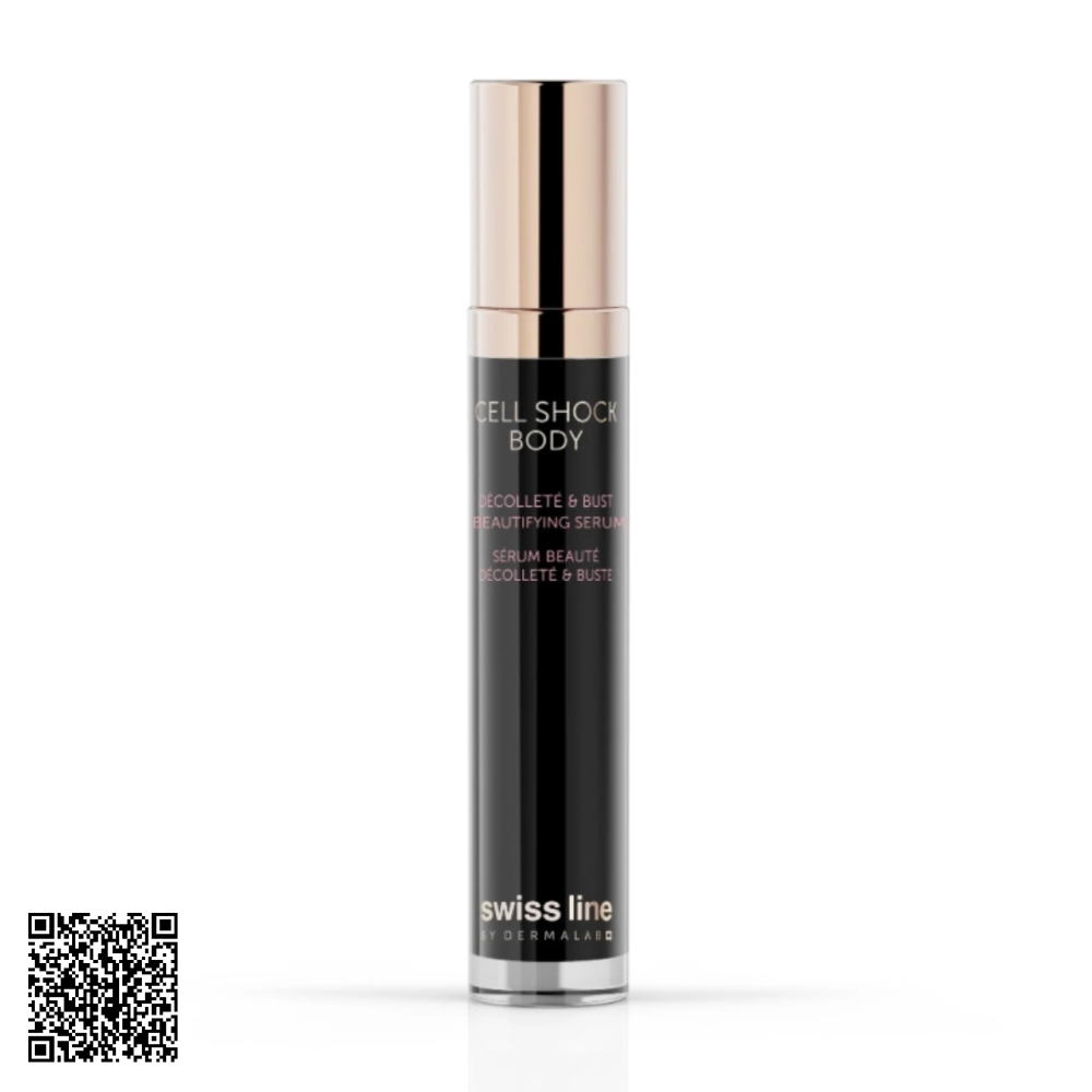 Serum Làm Săn Ngực Swissline Cell Shock Body Decollete & Bust Beautifying Serum Từ Thuỵ Sĩ 50ml