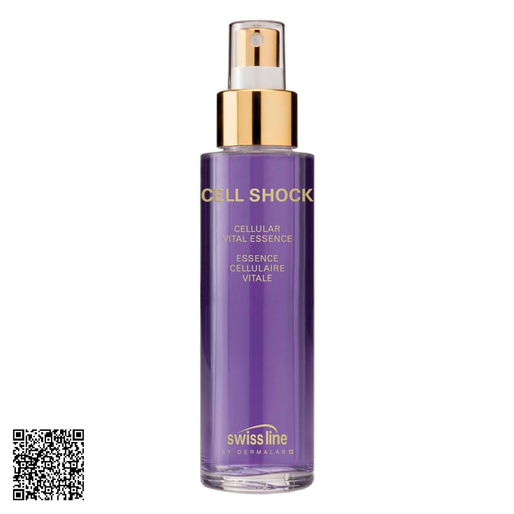 Tinh Chất Hỗ Trợ Ngừa Lão Hóa Và Tái Tạo Da Swissline Cell Shock Cellular Vital Essence Từ Thuỵ Sĩ 100ml