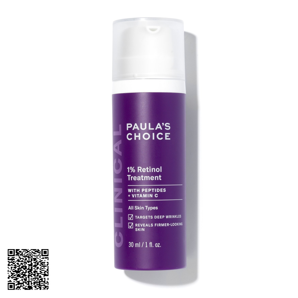 Tinh Chất Mờ Nám, hỗ trợ ngừa lão hóa Paula’s Choice Clinical 1% Retinol Treatment Từ Mỹ 30ml