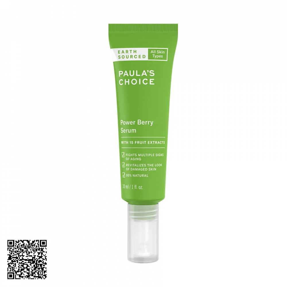 Tinh Chất Dưỡng Da Hoàn Toàn Từ Thiên Nhiên Paula’s Choice Earth Sourced Power Berry Serum Từ Mỹ 30ml