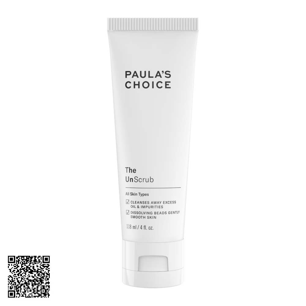 Sữa Rửa Mặt Tẩy Tế Bào Chết Dạng Hạt Tan Paula’s Choice The Unscrub Từ Mỹ 118ml