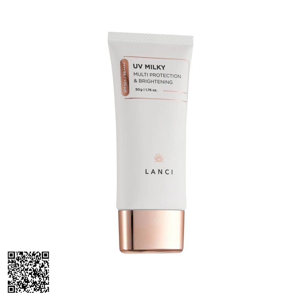Sữa Chống Nắng Dưỡng Ẩm Lanci UV Milky Multi Protection & Brightening Từ Hàn Quốc 50g