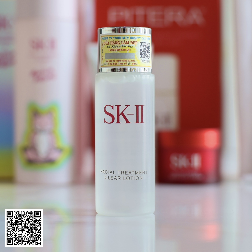 Set Nước Thần SK-II Maison Kitsune Pink Limited Từ Nhật Bản 4 Món