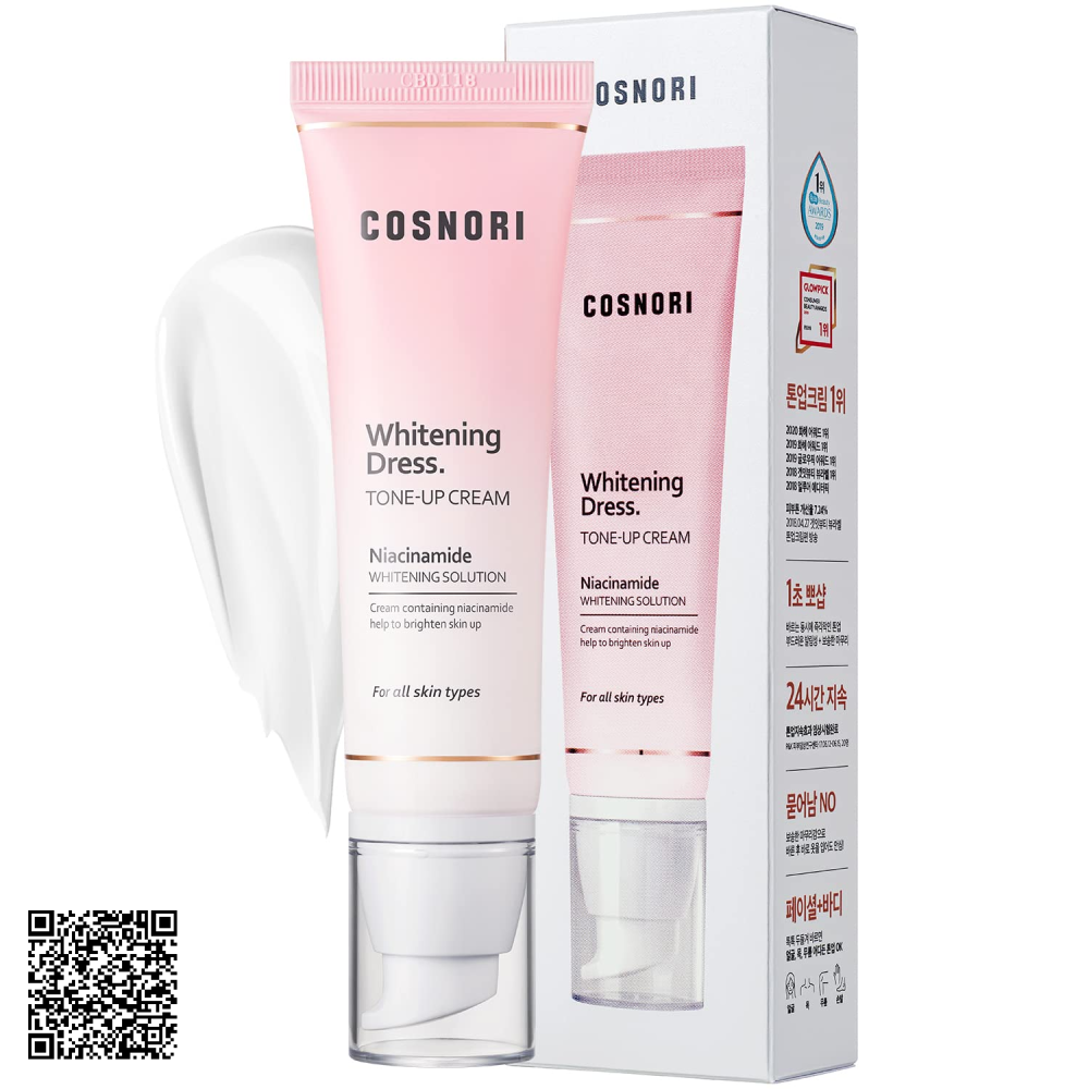 Kem Dưỡng Trắng Da Nâng Tông Cosnori Whitening Dress Tone-Up Cream Từ Hàn Quốc 50ml