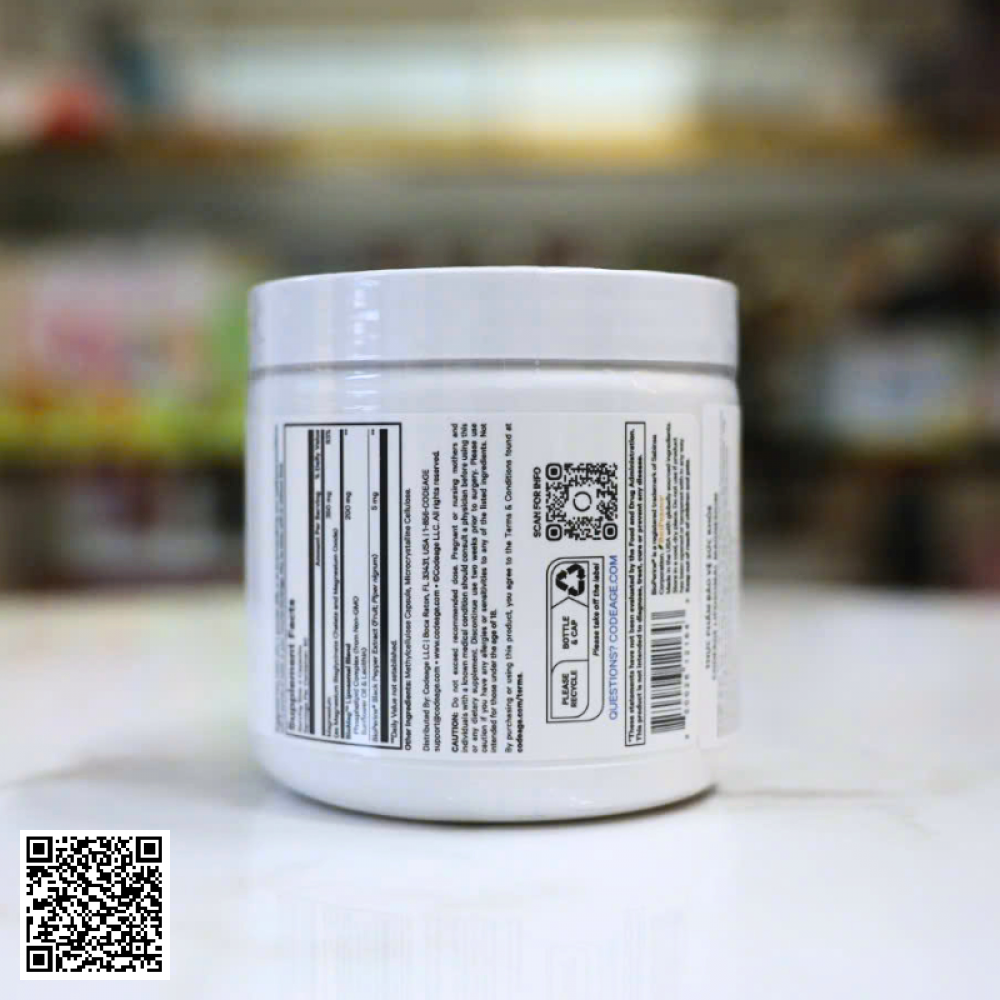 Viên bổ sung Magie CodeAge Liposomal Magnesium Glycinate Từ Mỹ 240 Viên