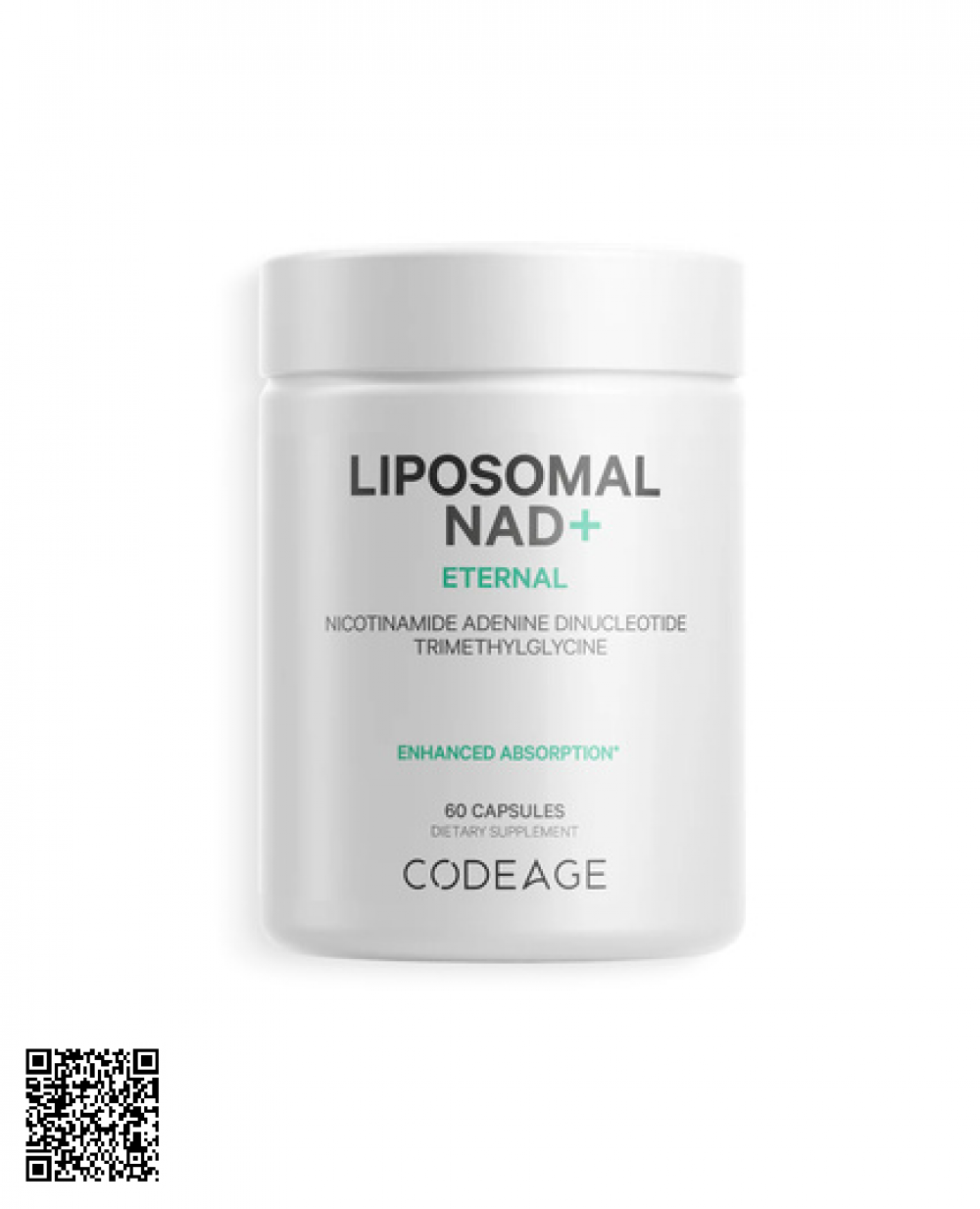 Viên Uống Codeage Liposomal NAD+ Đẩy Lùi Lão Hóa Từ Mỹ 60 Viên