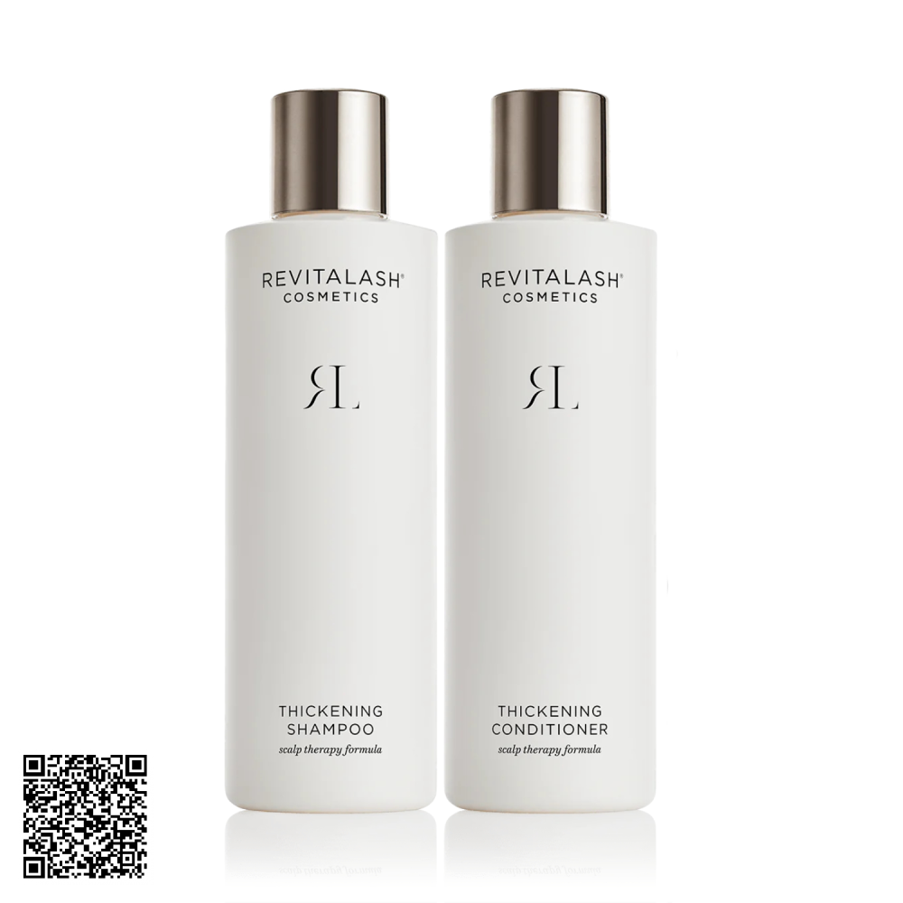 Bộ Gội Xả Phục Hồi Tóc Hư Tổn RevitaLash Thickening Shampoo 250ml & Conditioner 250ml Từ Mỹ