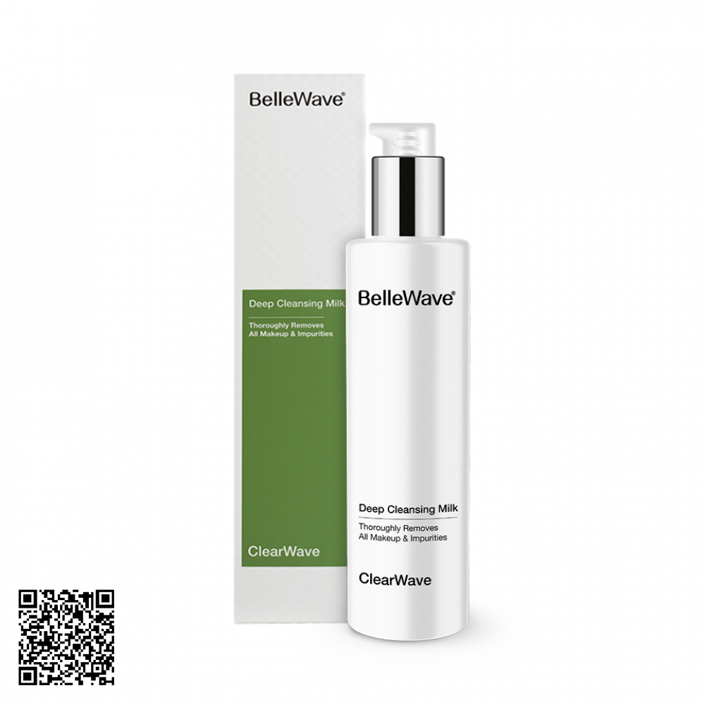 Sữa Tẩy Trang Làm Sạch Sâu BelleWave Deep Cleansing Milk Từ Thuỵ Sĩ 200ml