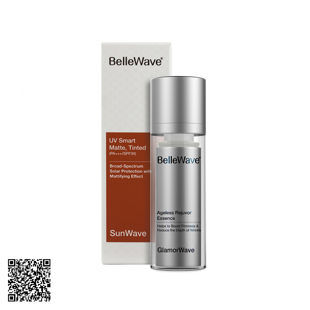 Kem Chống Nắng Thông Minh BelleWave UV Smart Matte Tinted SPF30/PA+++ Từ Thuỵ Sĩ 30ml