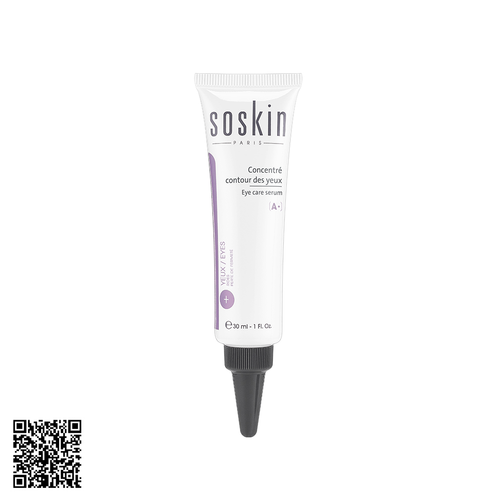 Serum Trẻ Hóa Da Vùng Mắt Soskin Eye Care Serum Từ Pháp 30ml