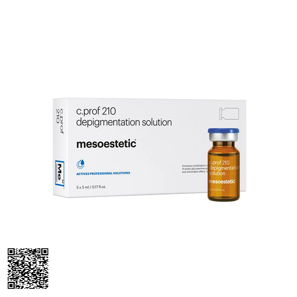 Dung Dịch Trị Tăng Sắc Tố Da Mesoestetic C.Prof 210 Depigmentation Solution Từ Tây Ban Nha (5 Lọ x 5ml)